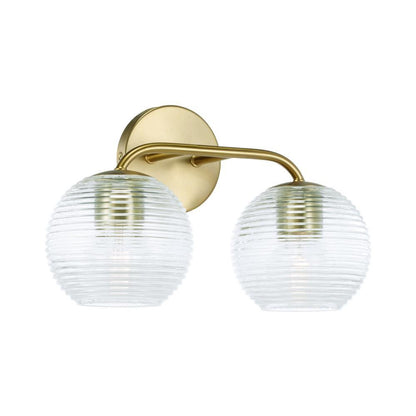 Capital Dolan Vanity Light Matte Brass
