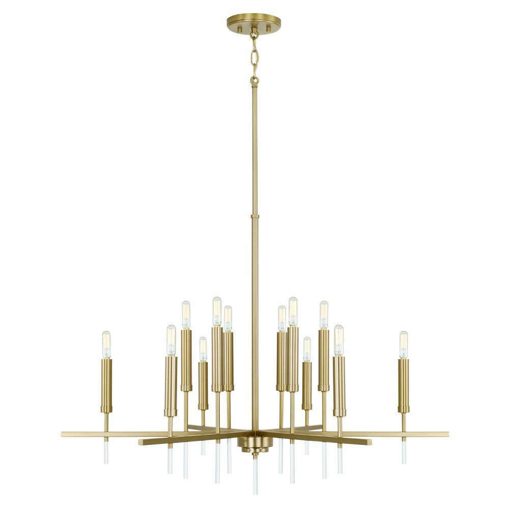 Capital Elora Chandelier Matte Brass