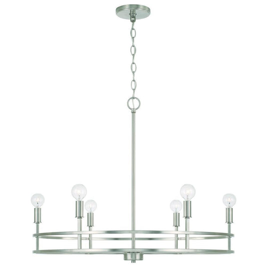 Capital Fuller Chandelier Brushed Nickel