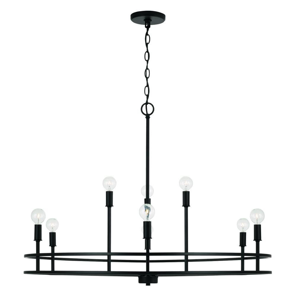 Capital Fuller Chandelier Matte Black