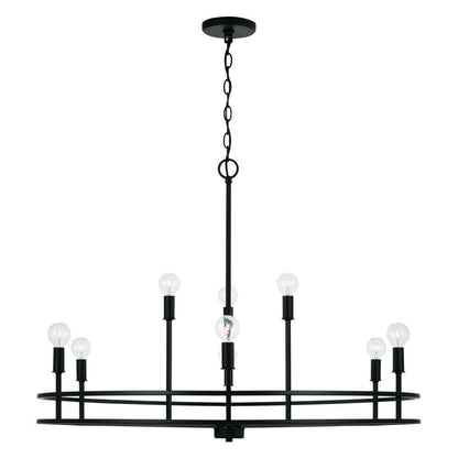 Capital Fuller Chandelier Matte Black