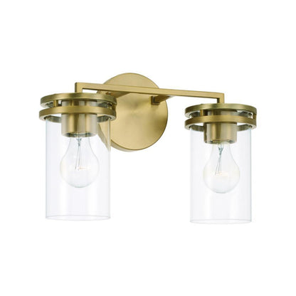 Capital Fuller Vanity Light Aged Brass