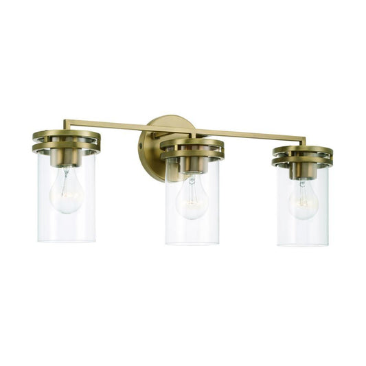 Capital Fuller Vanity Light Aged Brass