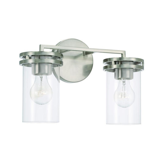 Capital Fuller Vanity Light Brushed Nickel