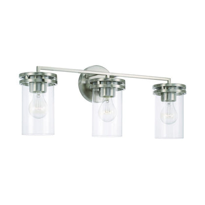 Capital Fuller Vanity Light Brushed Nickel