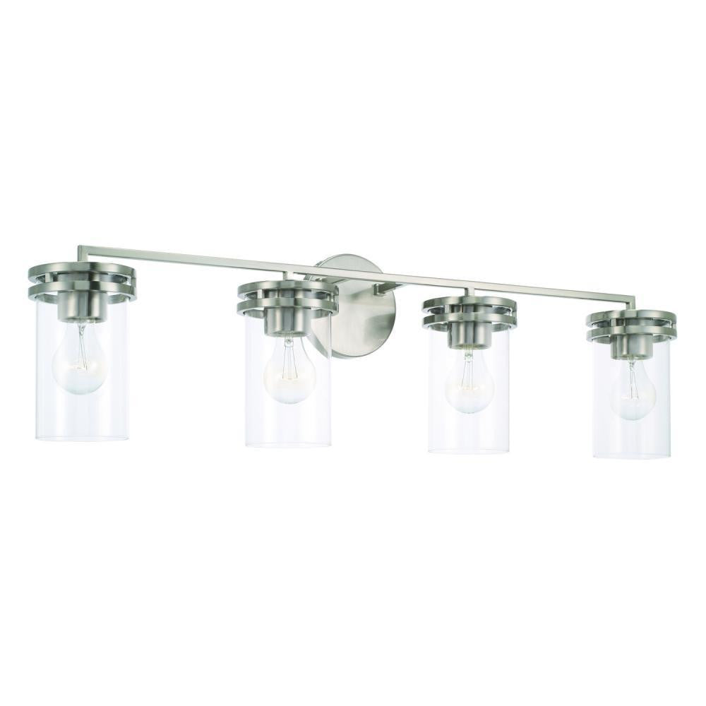 Capital Fuller Vanity Light Brushed Nickel