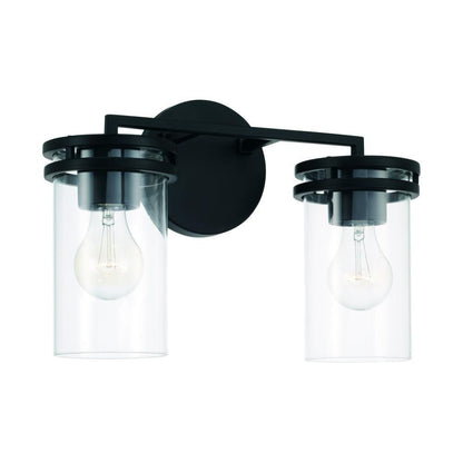 Capital Fuller Vanity Light Matte Black