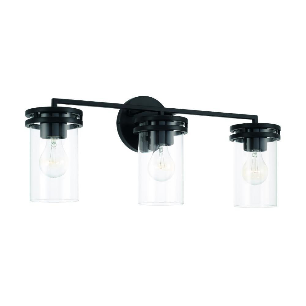 Capital Fuller Vanity Light Matte Black