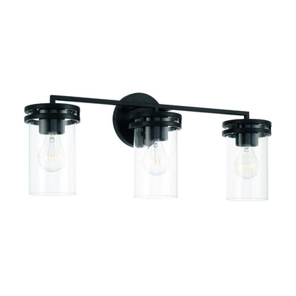 Capital Fuller Vanity Light Matte Black