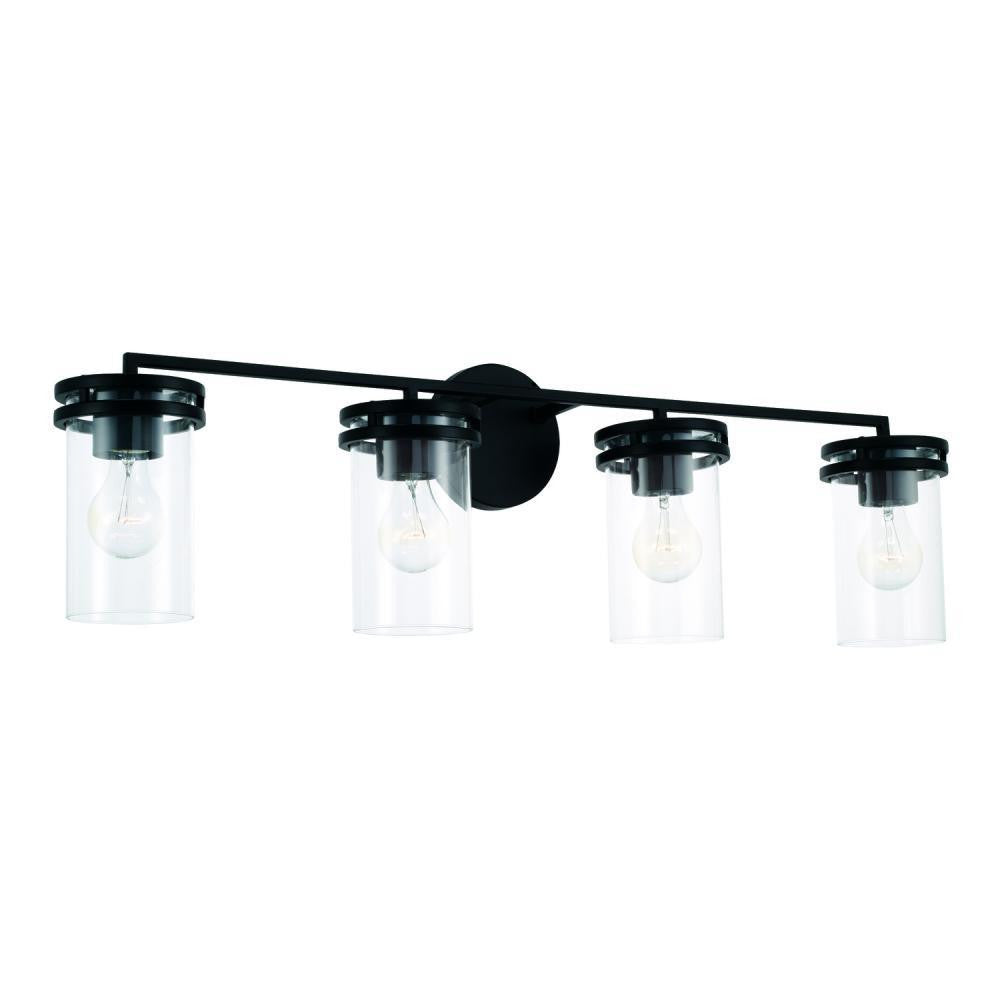 Capital Fuller Vanity Light Matte Black