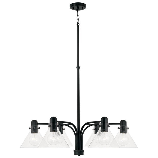 Capital Greer Chandelier Matte Black