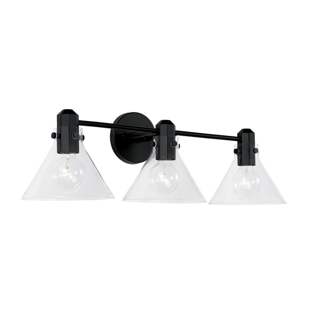 Capital Greer Vanity Light Matte Black