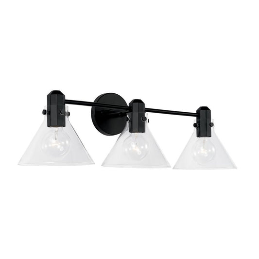 Capital Greer Vanity Light Matte Black