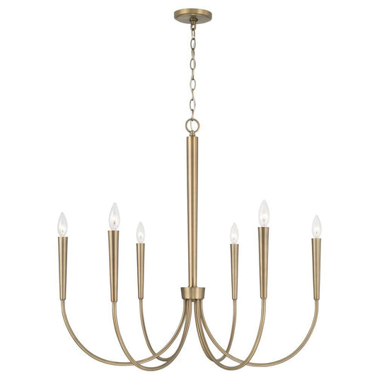Capital Holden Chandelier Aged Brass