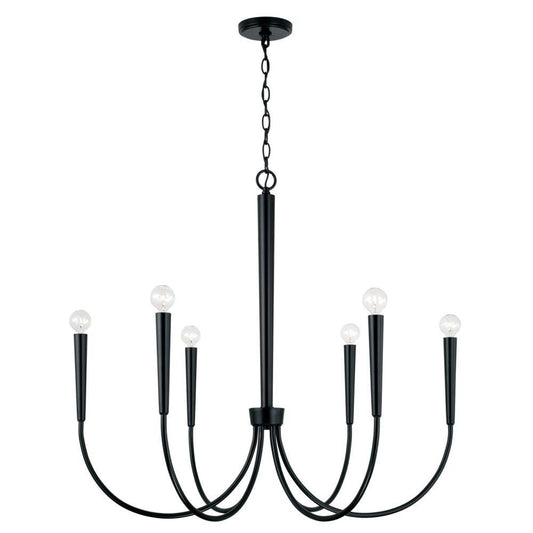 Capital Holden Chandelier Matte Black