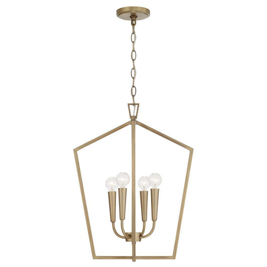 Capital Holden Foyer Aged Brass