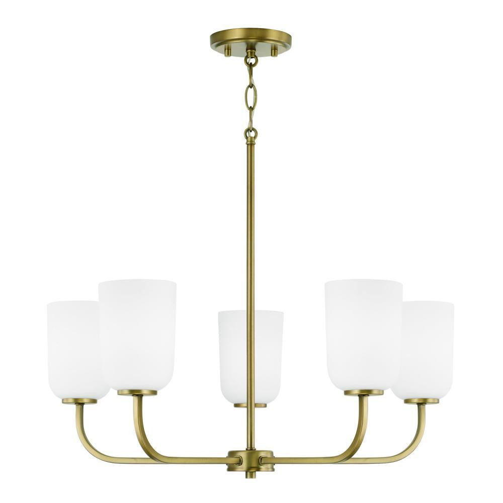 Capital Lawson Chandelier Aged Brass