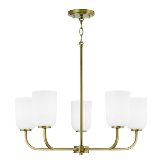 Capital Lawson Chandelier Aged Brass