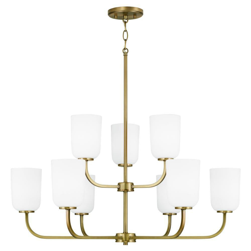 Capital Lawson Chandelier Aged Brass
