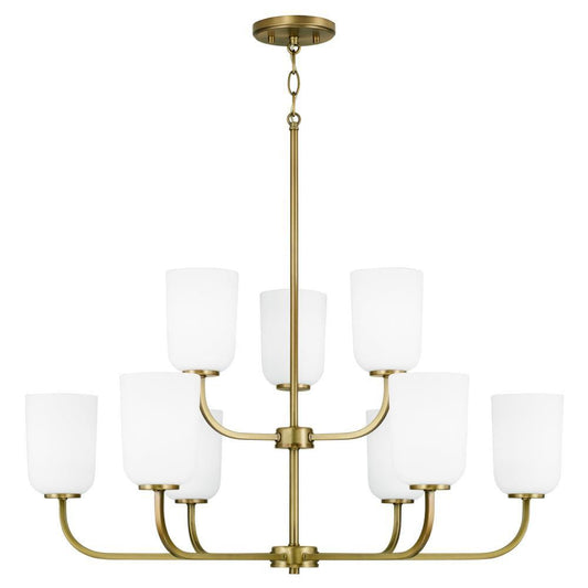 Capital Lawson Chandelier Aged Brass