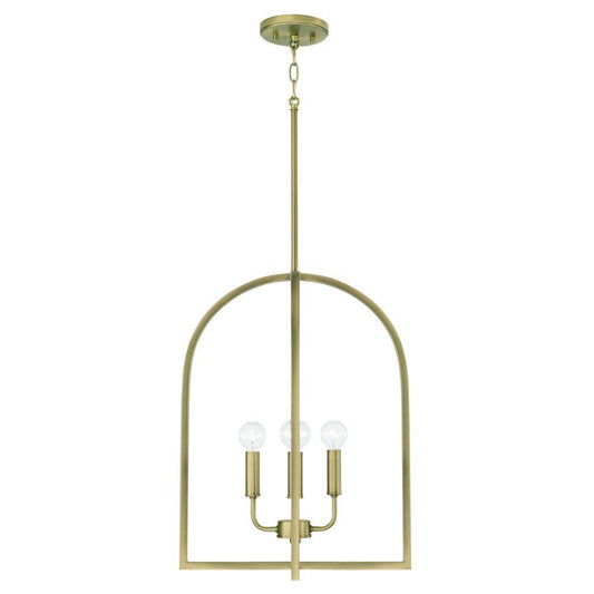 Capital Lawson Foyer Aged Brass