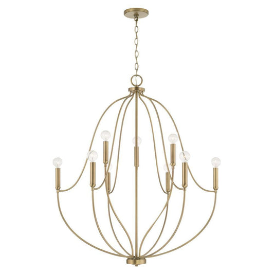 Capital Madison Chandelier Aged Brass