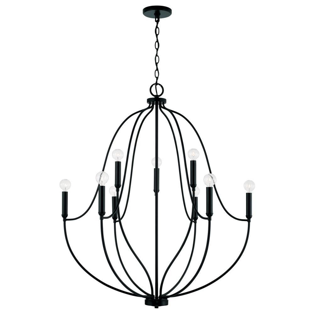 Capital Madison Chandelier Matte Black