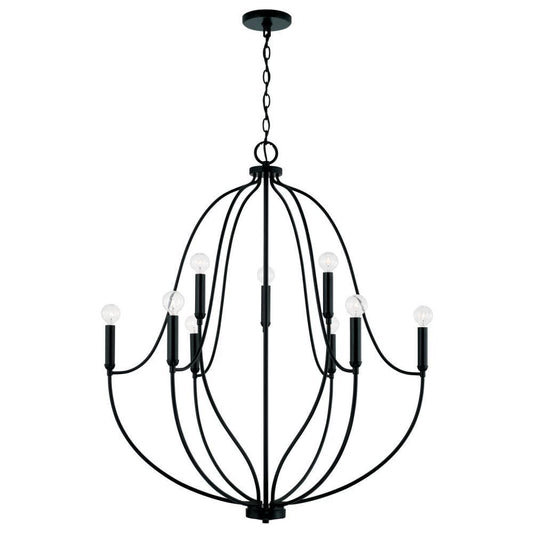 Capital Madison Chandelier Matte Black