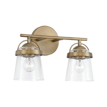 Capital Madison Vanity Light Aged Brass