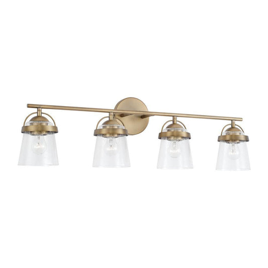 Capital Madison Vanity Light Aged Brass