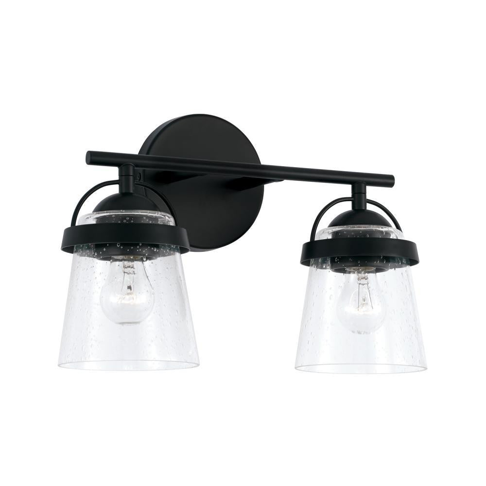 Capital Madison Vanity Light Matte Black