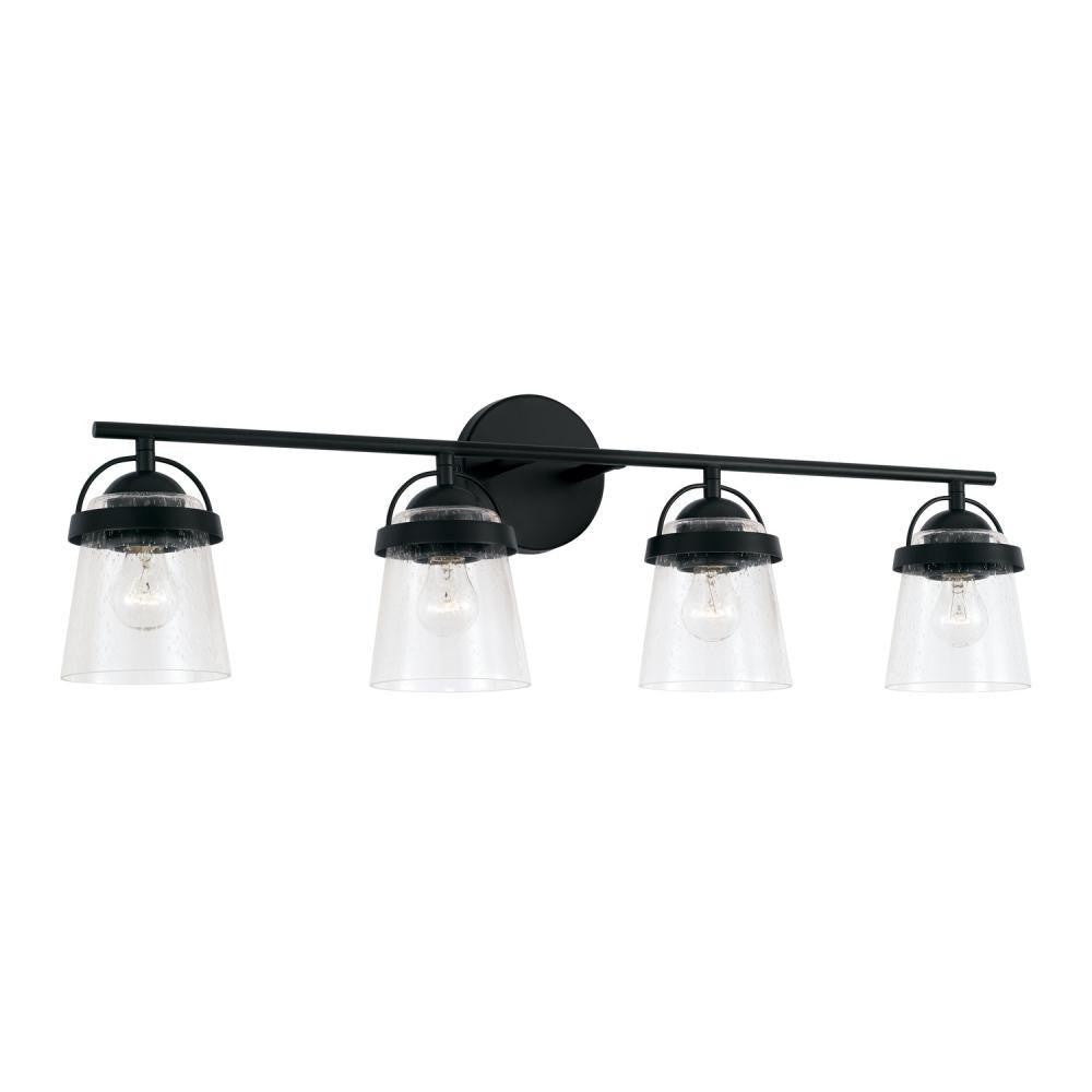 Madison 4-Light Vanity - Aged Brass