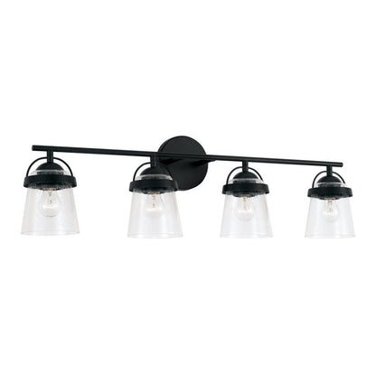 Madison 4-Light Vanity - Aged Brass