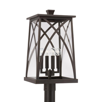Capital Marshall Outdoor Post Lantern Oiled Bronze