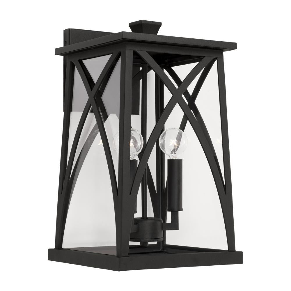 Capital Marshall Outdoor Wall Lantern Black