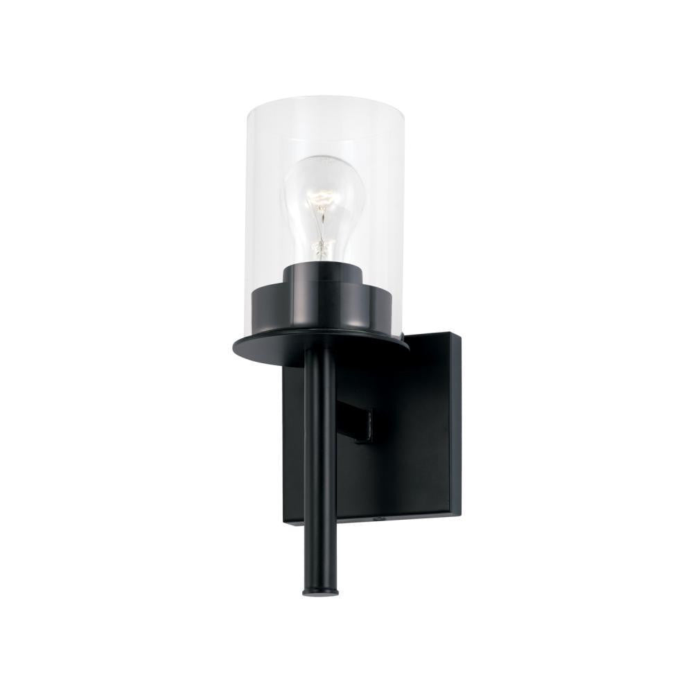 Mason Wall Sconce - Matte Black