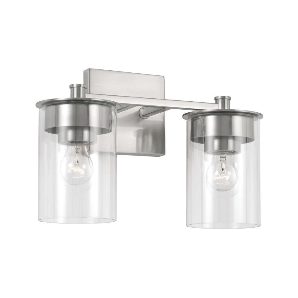 Capital Mason Vanity Light Brushed Nickel