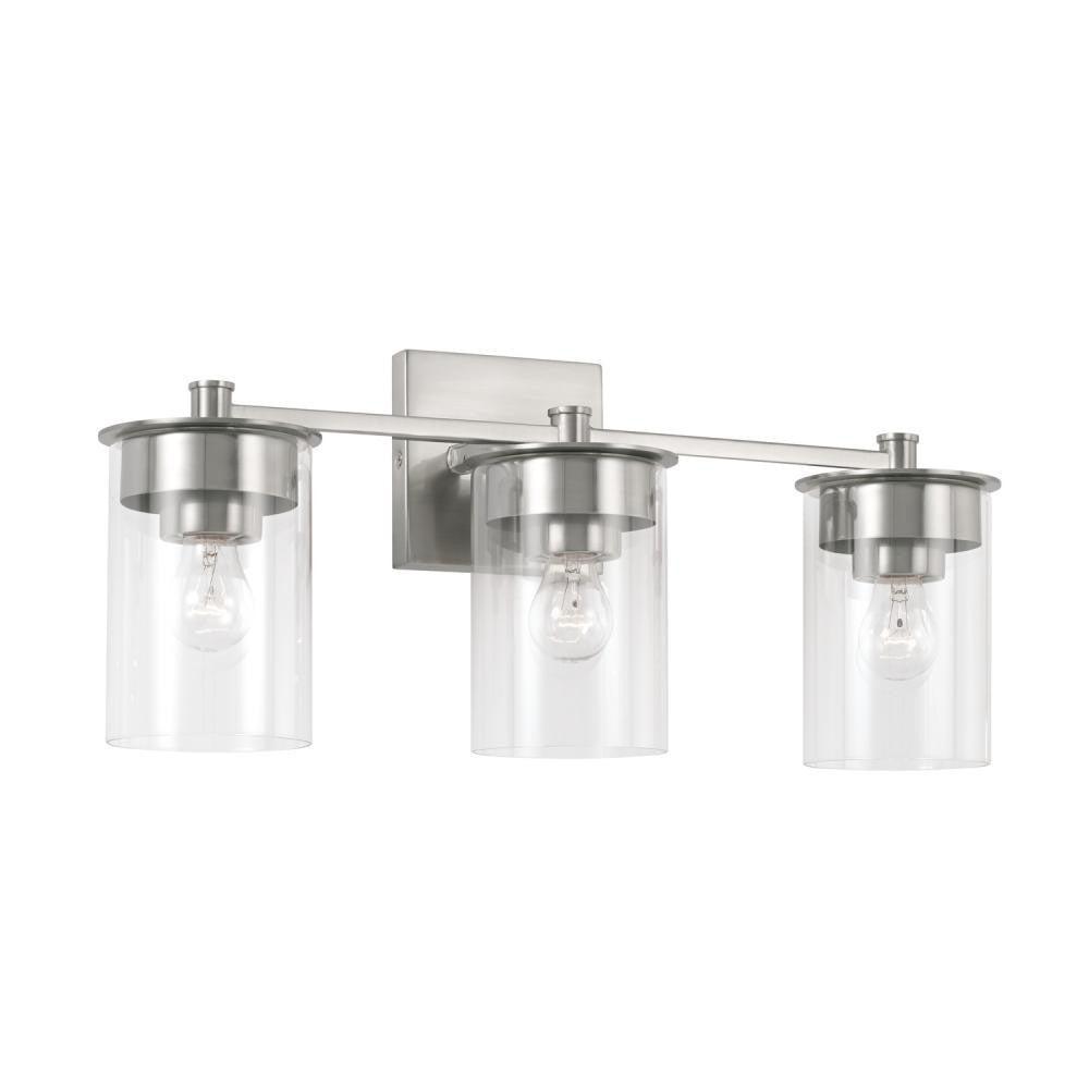 Capital Mason Vanity Light Brushed Nickel