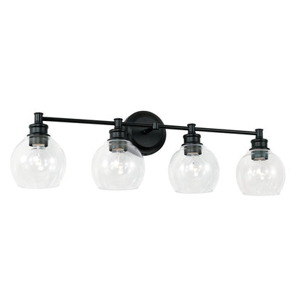 Capital Mid Century Vanity Light Matte Black