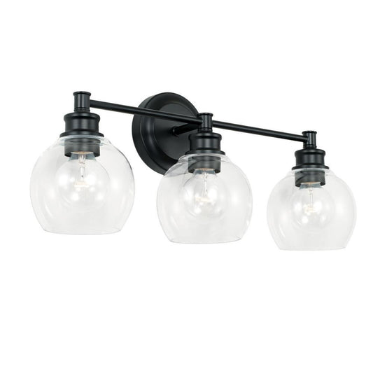Capital Mid Century Vanity Light Matte Black