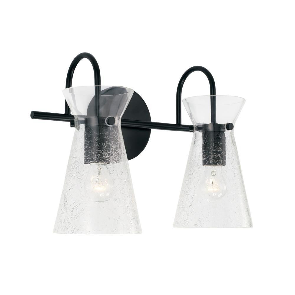 Capital Mila Vanity Light Matte Black