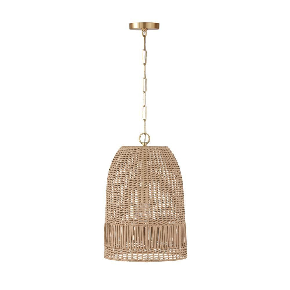 Capital Naomi Pendant Matte Brass