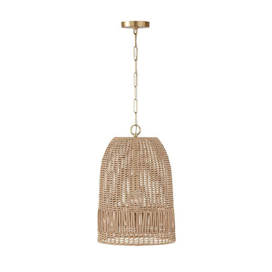 Capital Naomi Pendant Matte Brass