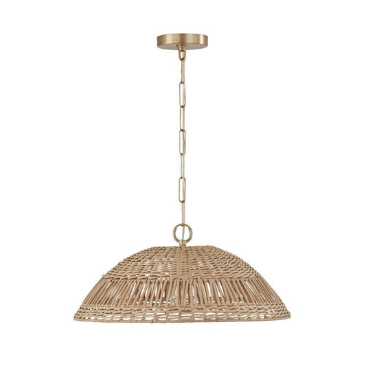 Capital Naomi Pendant Matte Brass