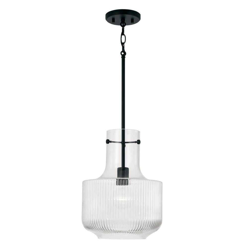 Nyla Pendant - Matte Black