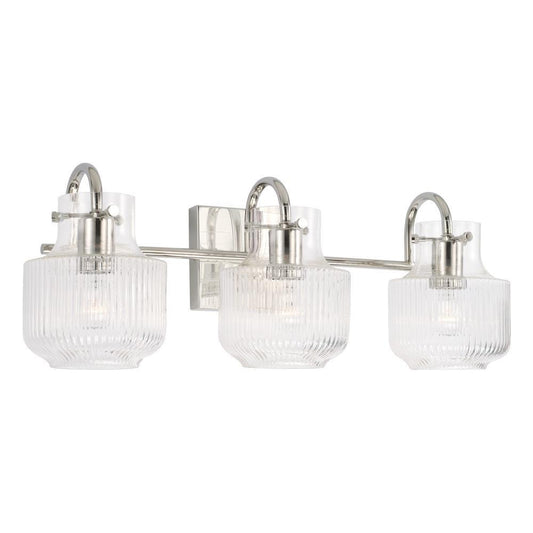 Capital Nyla Vanity Light Polished Nickel