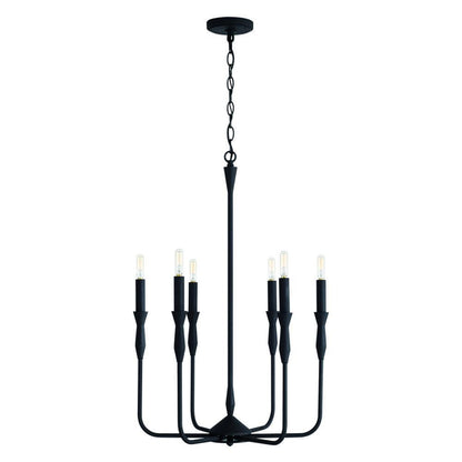 Capital Paloma Chandelier Textured Black