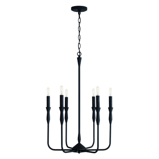 Capital Paloma Chandelier Textured Black
