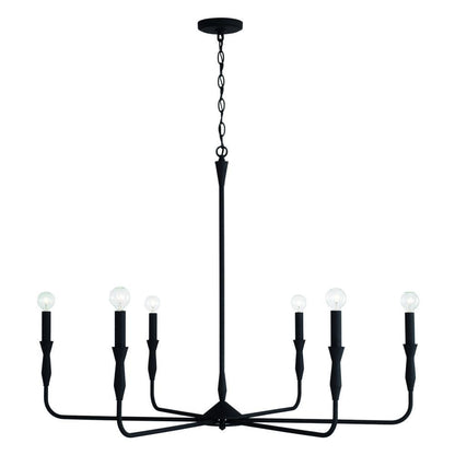 Capital Paloma Chandelier Textured Black