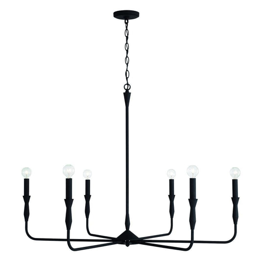 Capital Paloma Chandelier Textured Black